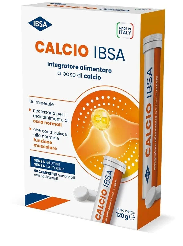 CALCIO IBSA 60 COMPRESSE - Farmaspeed