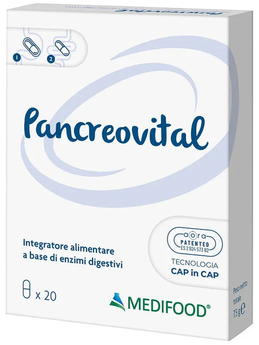 PANCREOVITAL 20 CAPSULE - Farmaspeed