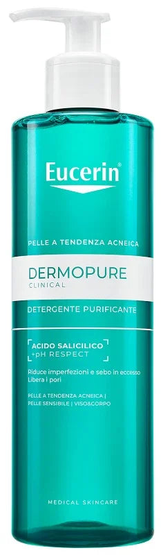 EUCERIN DERMOPURE CLINICAL DETERGENTE PURIFICANTE 400 ML - Farmaspeed