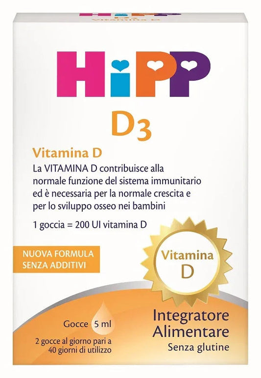 HIPP D3 5 ML NUOVA FORMULA - Farmaspeed