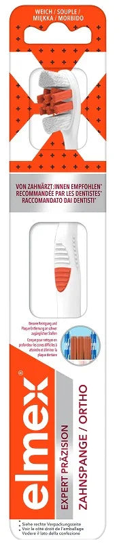 ELMEX EXPERT PRECISION ORTHO SPAZZOLINO - Farmaspeed