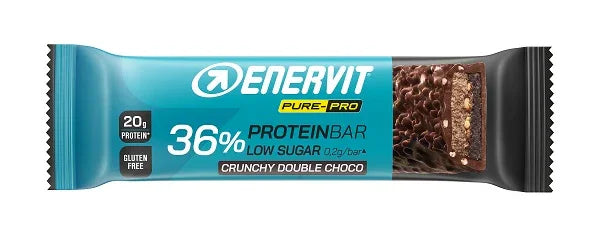 ENERVIT PURE PRO BAR 36% DOUBLE CHOCO 55 G - Farmaspeed
