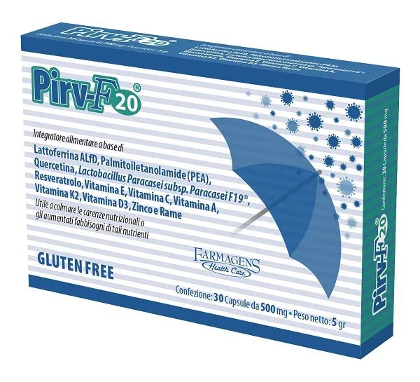 PIRV F20 30 CAPSULE 500 MG - Farmaspeed