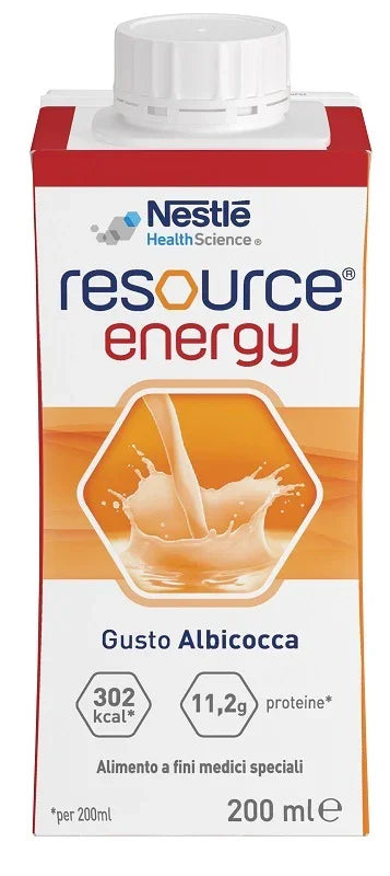 RESOURCE ENERGY ALBICOCCA 200 ML - Farmaspeed