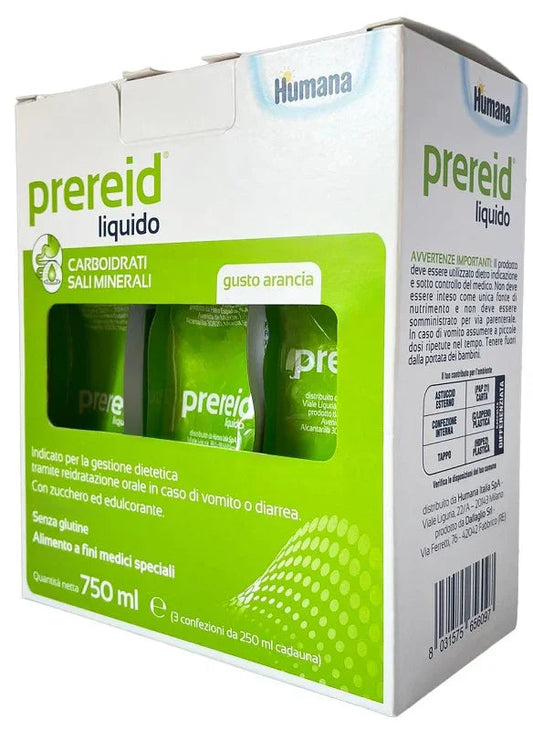 PREREID LIQUIDO 3 PEZZI DA 250 ML HUMANA - Farmaspeed