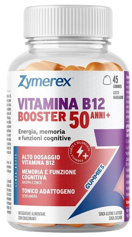 ZYMEREX GUM VITB12 BOOST 50 ANNI 45 GOMMOSE - Farmaspeed