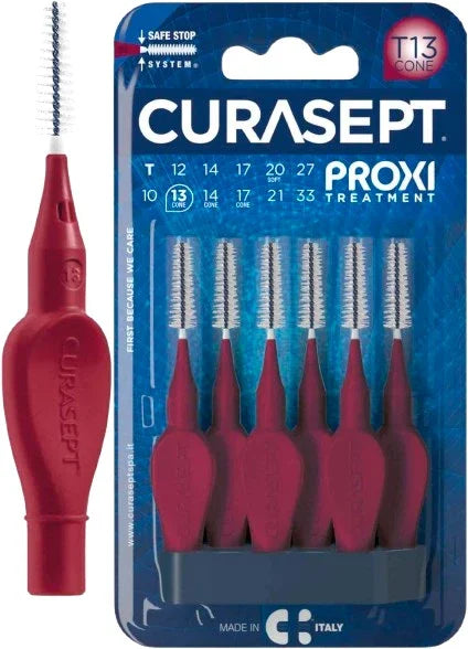 CURASEPT PROXI T13 CONE BORDEAUX 6 PEZZI - Farmaspeed