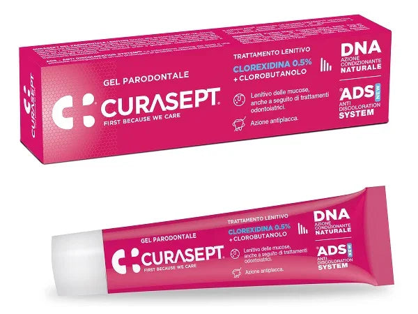 CURASEPT GEL PARODONTALE ADS DNA TRATTAMENTO LENITIVO 30 ML - Farmaspeed
