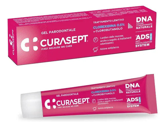 CURASEPT GEL PARODONTALE ADS DNA TRATTAMENTO LENITIVO 30 ML - Farmaspeed