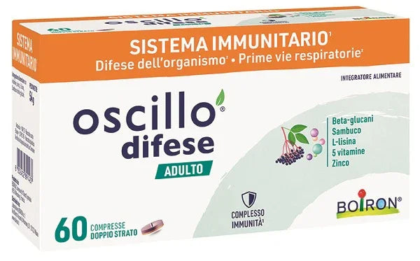 OSCILLO DIFESE ADULTO 60 COMPRESSE - Farmaspeed
