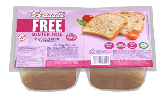 BAULI FREE PAN BAULETTO CEREALI 350 G - Farmaspeed