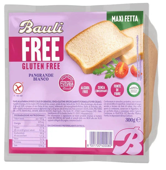 BAULI FREE PANGRANDE BIANCO 300 G - Farmaspeed