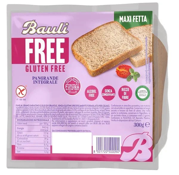 BAULI FREE PANGRANDE INTEGRALE 300 G - Farmaspeed