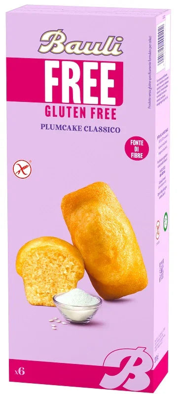 BAULI FREE PLUMCAKE CLASSICO 6 PEZZI DA 35 G - Farmaspeed
