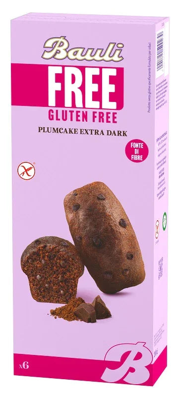 BAULI FREE PLUMCAKE EXTRA DARK 6 PEZZI DA 35 G - Farmaspeed