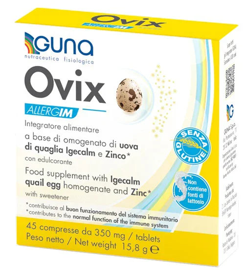 OVIX ALLERGIM 45 COMPRESSE DA 350 MG - Farmaspeed