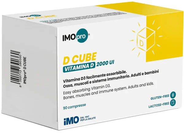 IMOPRO D CUBE 90 COMPRESSE 600 MG - Farmaspeed