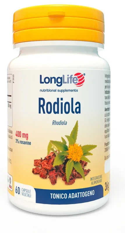 LONGLIFE RODIOLA 3% ROSAVINE 400 MG 60 TAVOLETTE - Farmaspeed