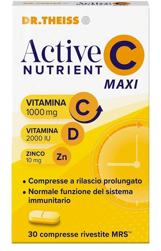 THEISS ATIVE NUTRIENT C-MAXI 30 COMPRESSE - Farmaspeed