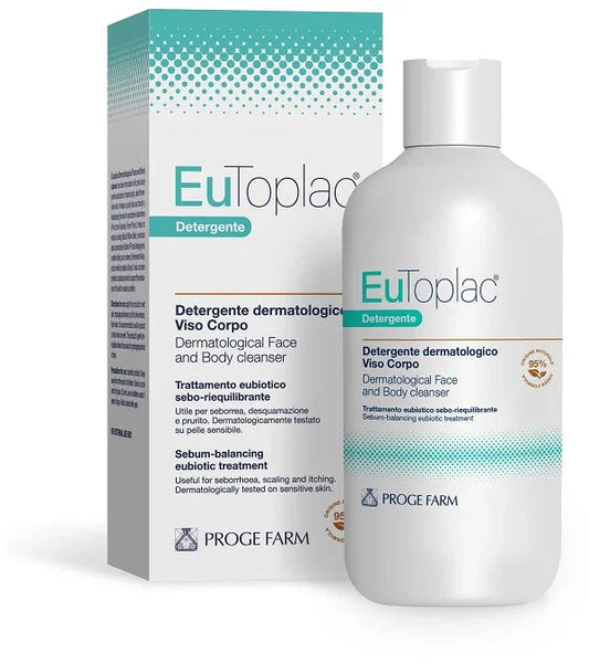EUTOPLAC DETERGENTE DERMATOLOGICO VISO CORPO 300 ML - Farmaspeed
