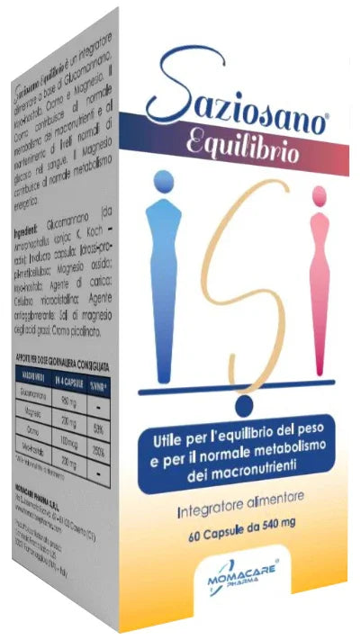 SAZIOSANO EQUILIBRIO 60 CAPSULE DA 540 MG - Farmaspeed