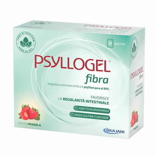 PSYLLOGEL FIBRA FRAGOLA 20 BUSTINE