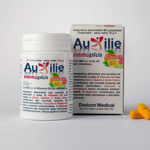 AUXILIE IMMUPLUS JUNIOR MASTICABILE 30 COMPRESSE