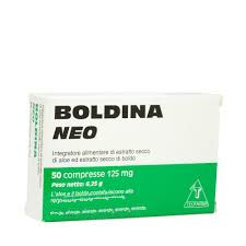 BOLDINA NEO 50 COMPRESSE 125 MG